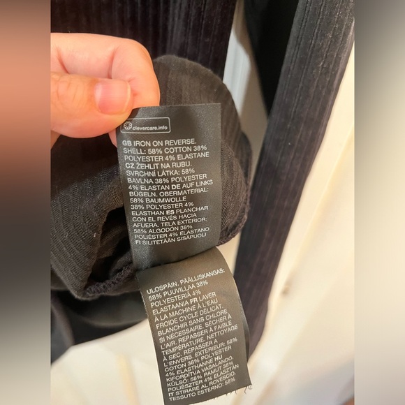 & other stories zip collar velour mini dress EUC - medium - Picture 7 of 8